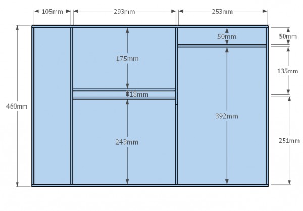 D-D Reef-Pro 1200 Black Gloss Aquariumsystem 120x60x46cm