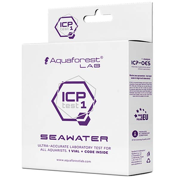 Aquaforest ICP Test 1 Seawater