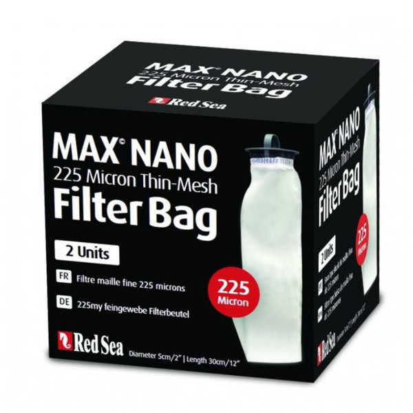 Red Sea Max Nano Gewebe Filter 225 Micron Dünn-Mesh Filterbeutel (2 Stück) (R40580)