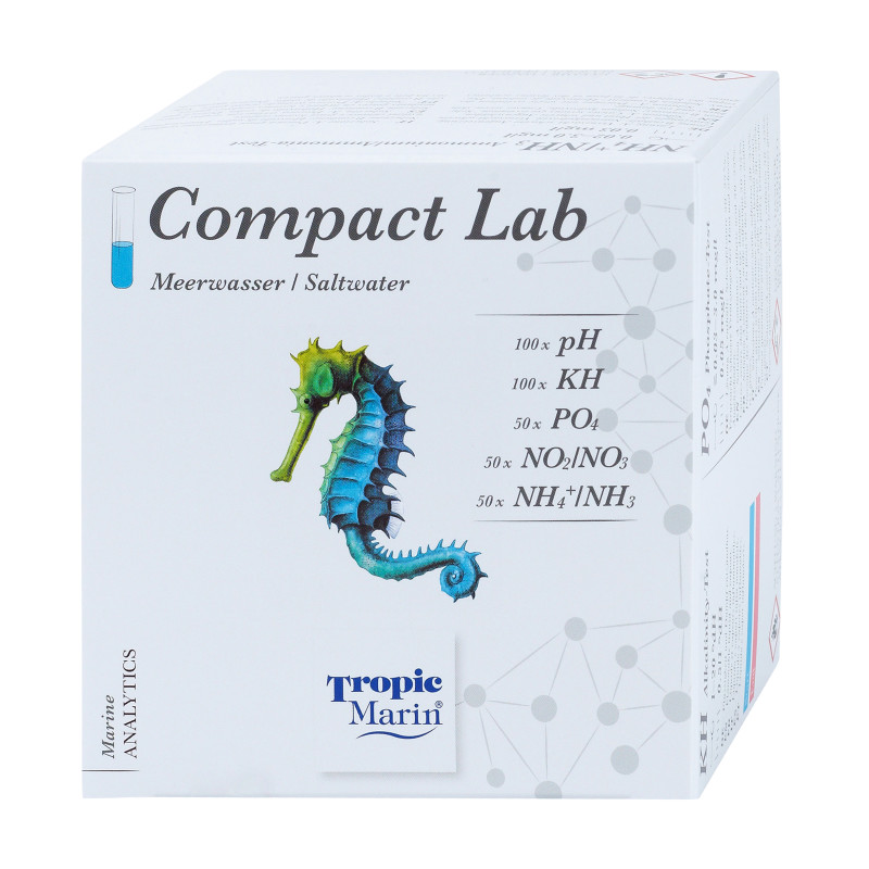 Tropic Marin Compact Lab (Test Set pH, KH, PO4, NO2/NO3, NH4/NH3)