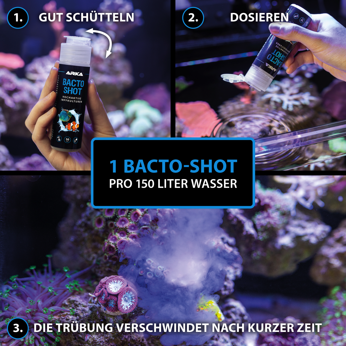ARKA Bacto-Shot Hochaktive Impfkulturen 50 ml