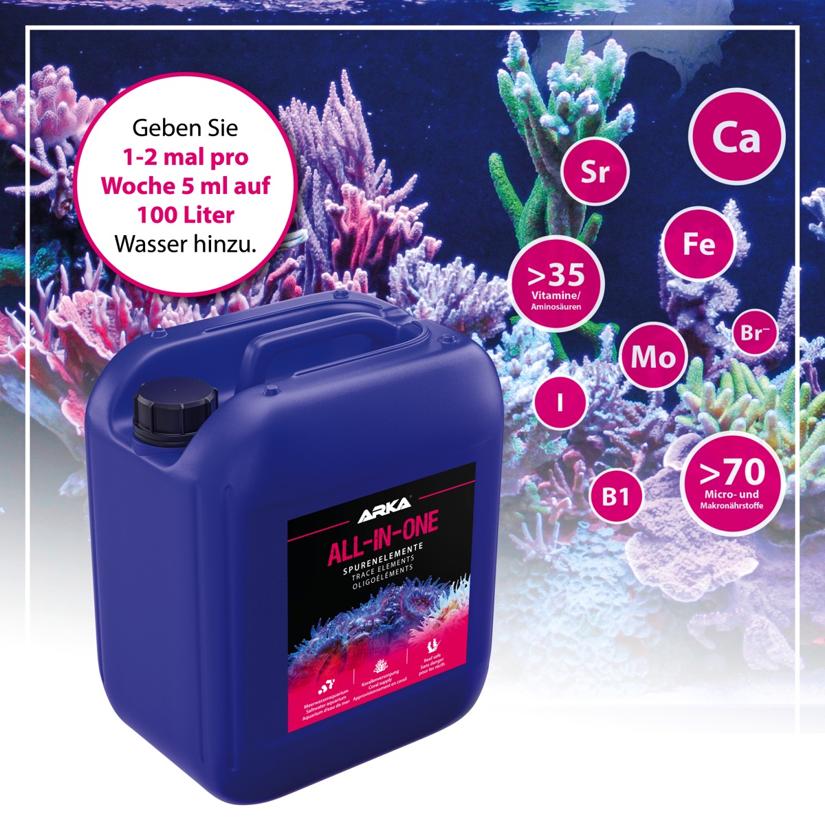 ARKA All-In-One Spurenelemente Versorgung 5 L