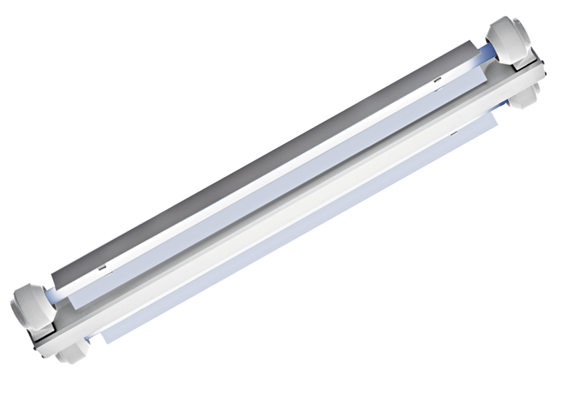 Giesemann RAZOR 2x 24 W T5 inkl. Reflektoren 60 cm