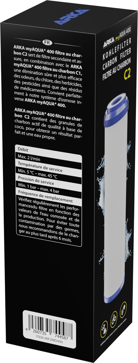 *NEU* ARKA myAqua 400 Kohlefilter C2