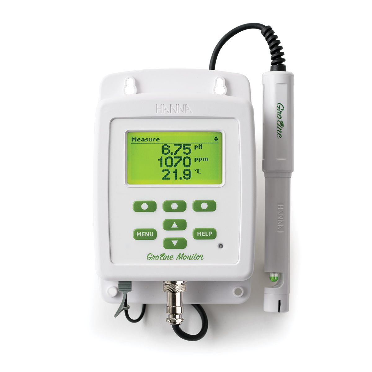 Hanna HI981420 Monitor Groline pH/Leitfähigkeit/TDS/Temperatur 230V