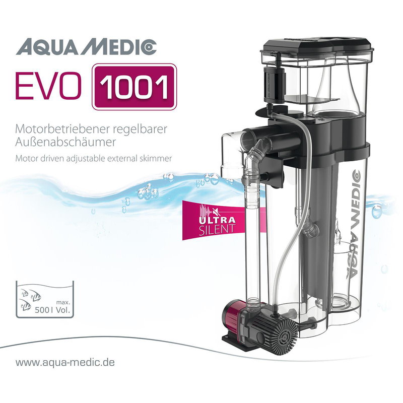 Aqua Medic Abschäumer Evo 1001 bis 500 Liter