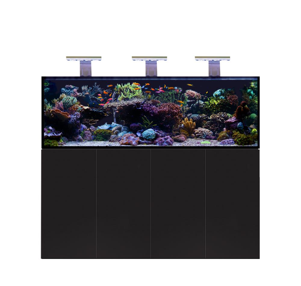 D-D AQUA-Pro Reef 1800 Metal Frame Black Gloss Aquariumsystem 180x60x56cm