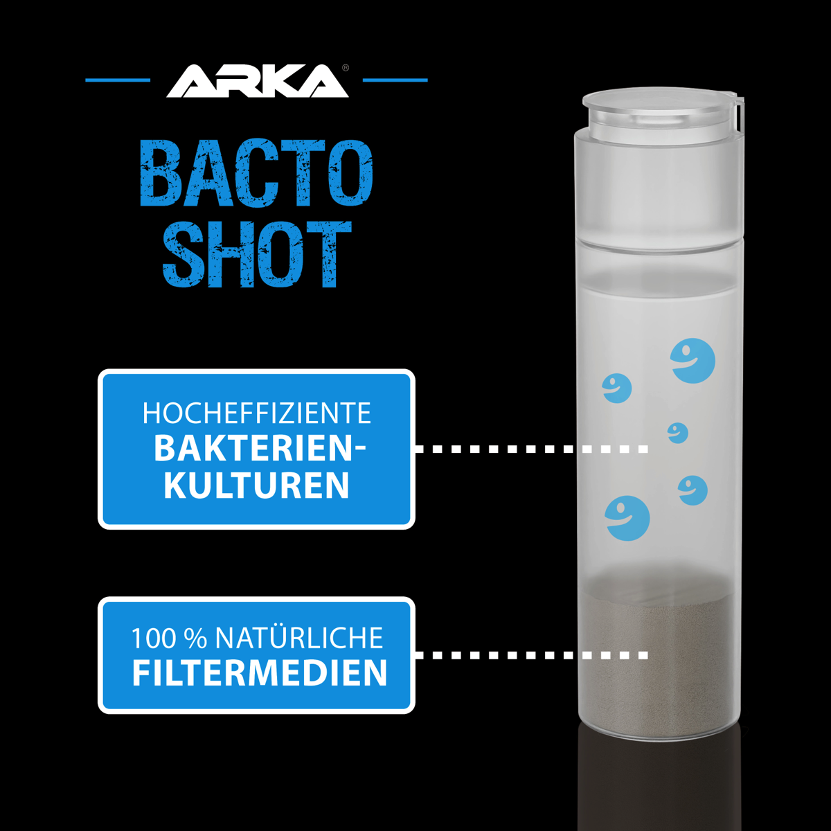 ARKA Bacto-Shot Hochaktive Impfkulturen 50 ml