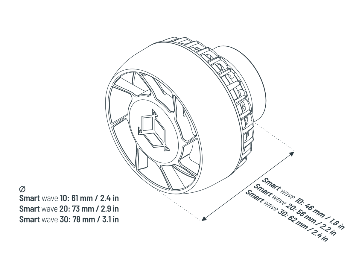 Reef Factory Smart Wave 10 (max. 4000 l/h) (max. 8mm)