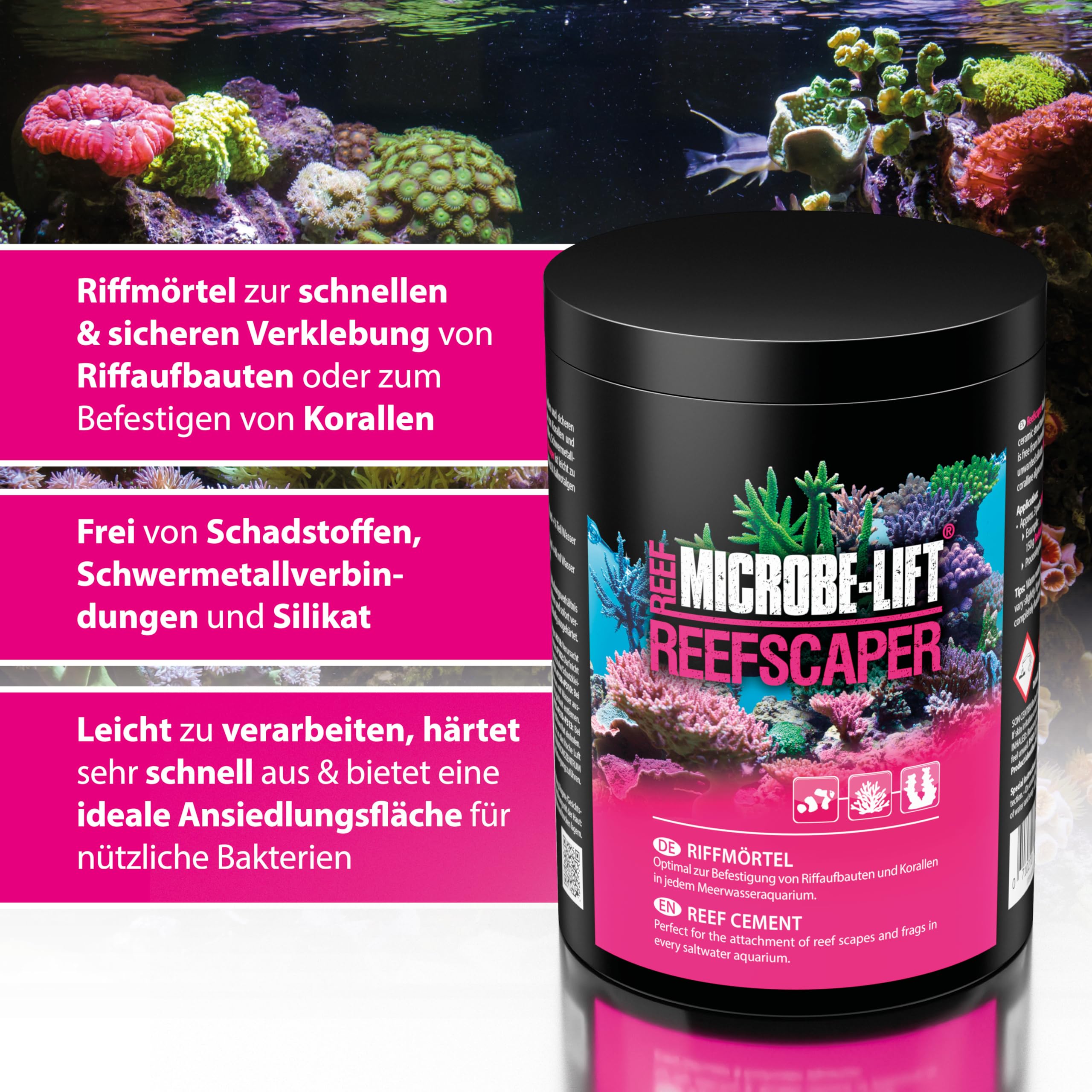 Microbe-Lift Reefscaper Riffkleber Korallenkleber 500 g