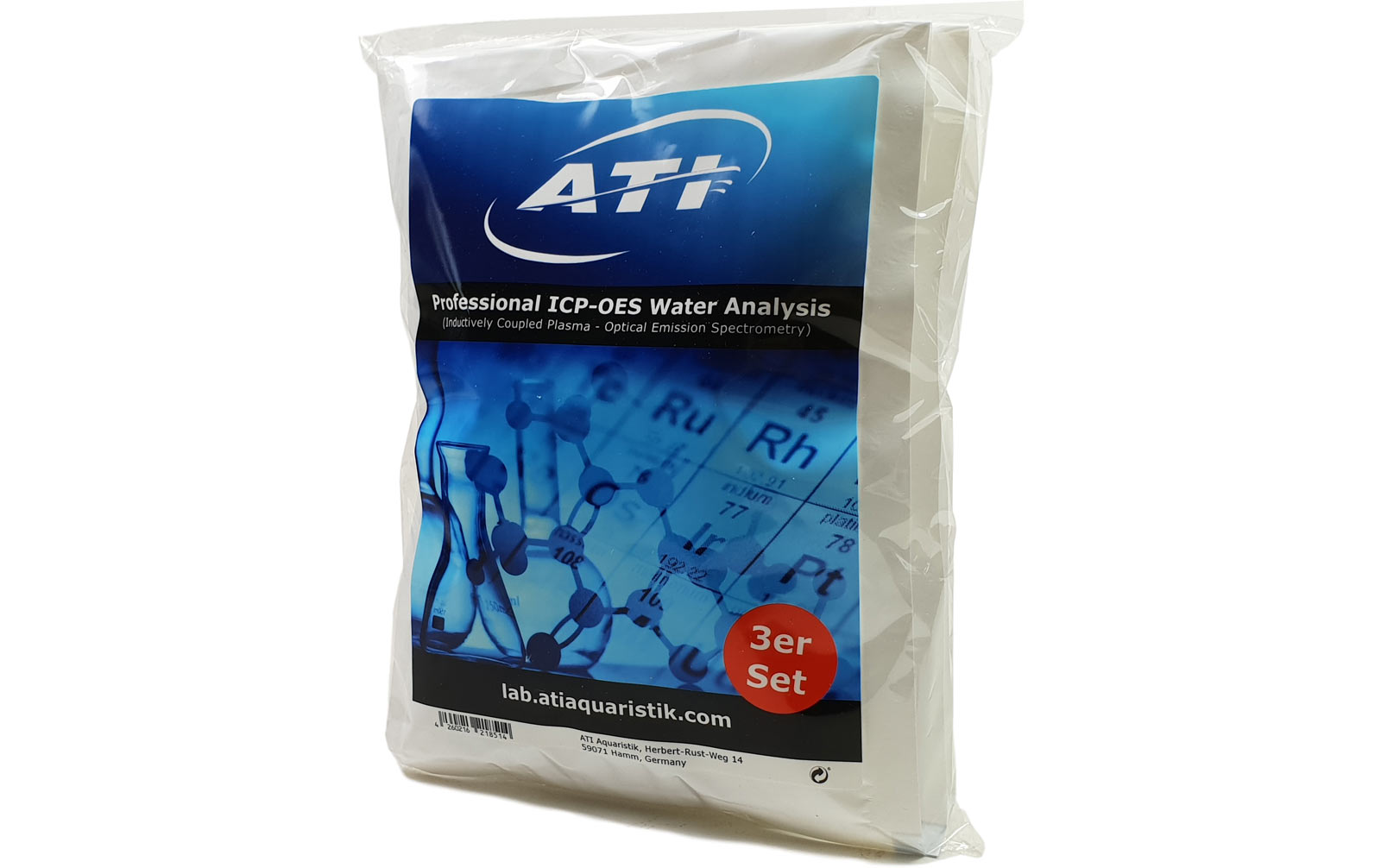 ATI ICP-OES Wasseranalyse Set (3 St.)