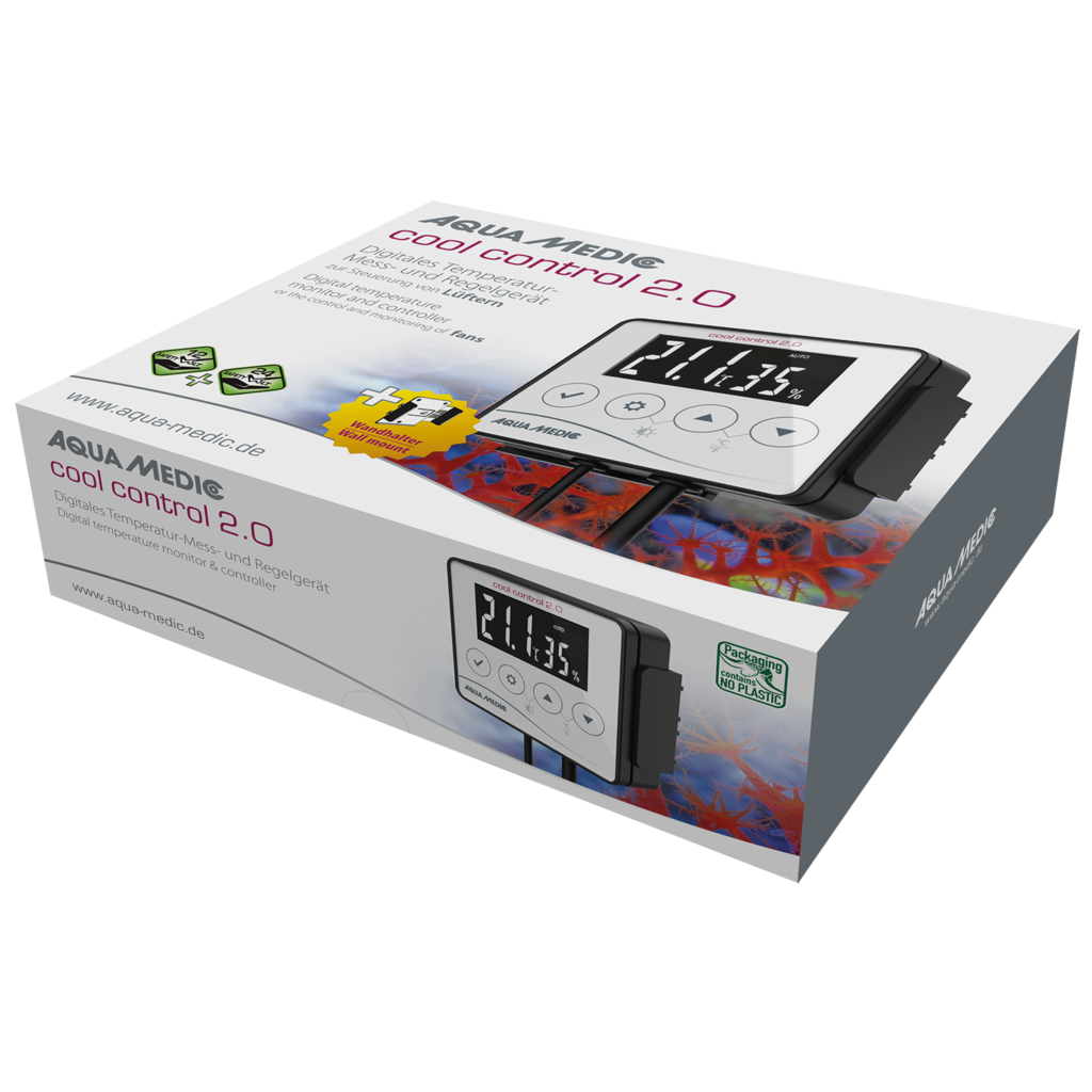 *NEU* Aqua Medic Cool Control 2.0 DigitalTemperatur Mess- und Regelgerät zur Steuerung von Lüftern