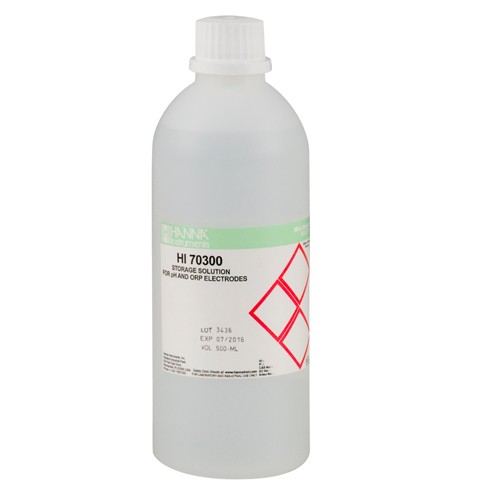 Hanna HI70300L Aufbewahrungslösung für Elektroden, 500 ml Flasche