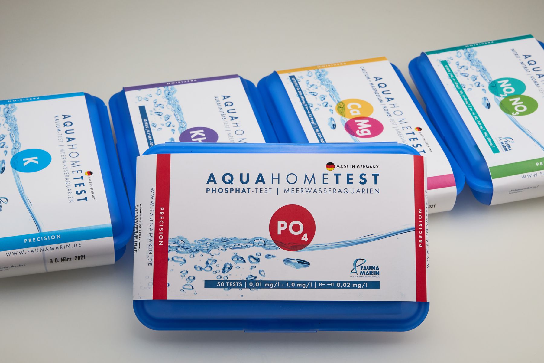 Fauna Marin AquaHomeTest PO4: Phosphat-Test für Meerwasseraquarien
