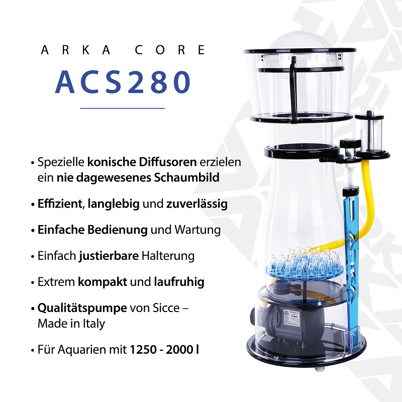 ARKA Core ACS280 Abschäumer ca. 1250 - 2000 Liter