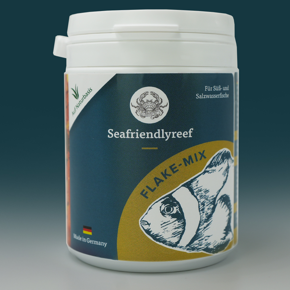 Seafriendlyreef Flake-Mix Naturfutter 250ml