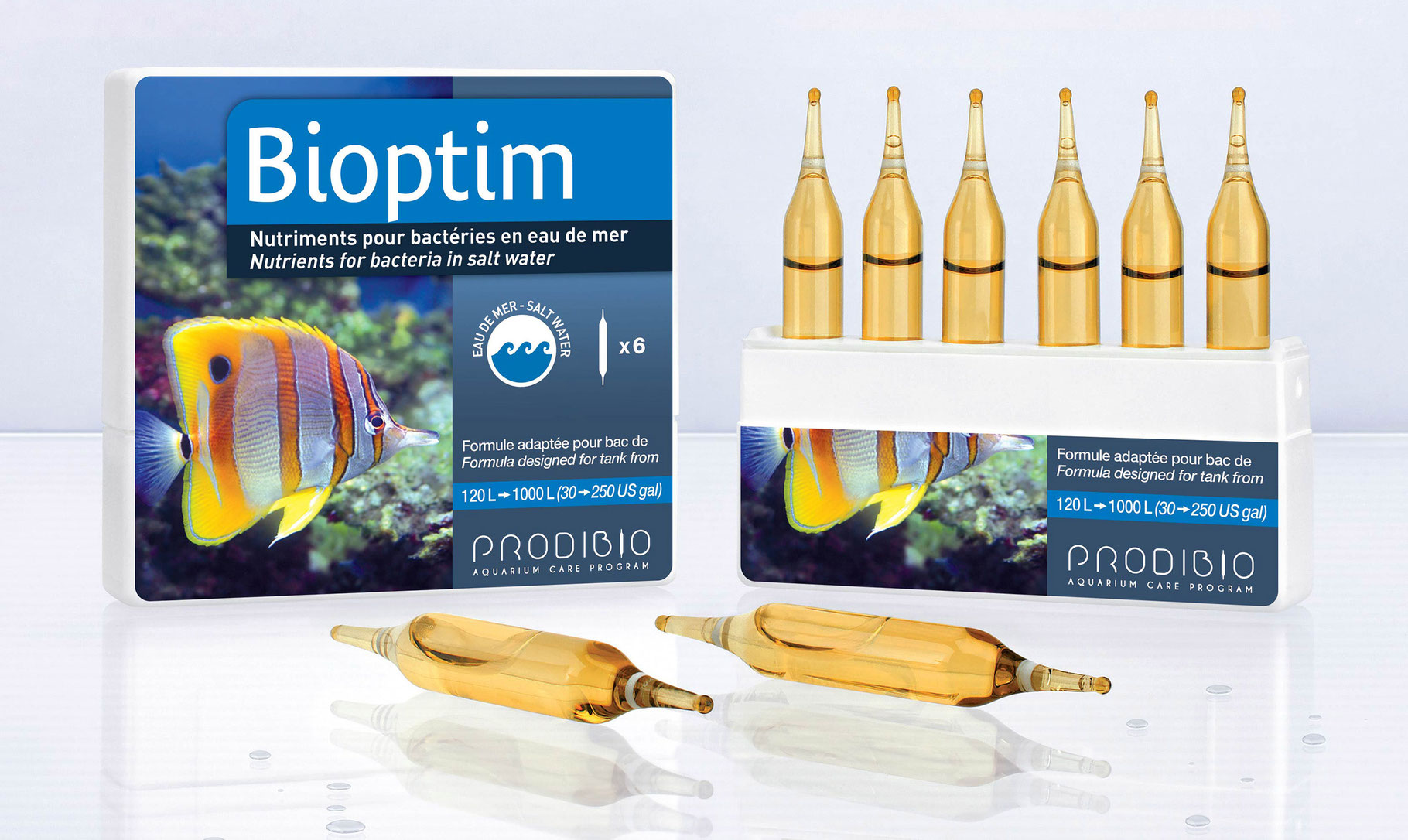 Prodibio Bioptim Meerwasser - 12 Ampullen