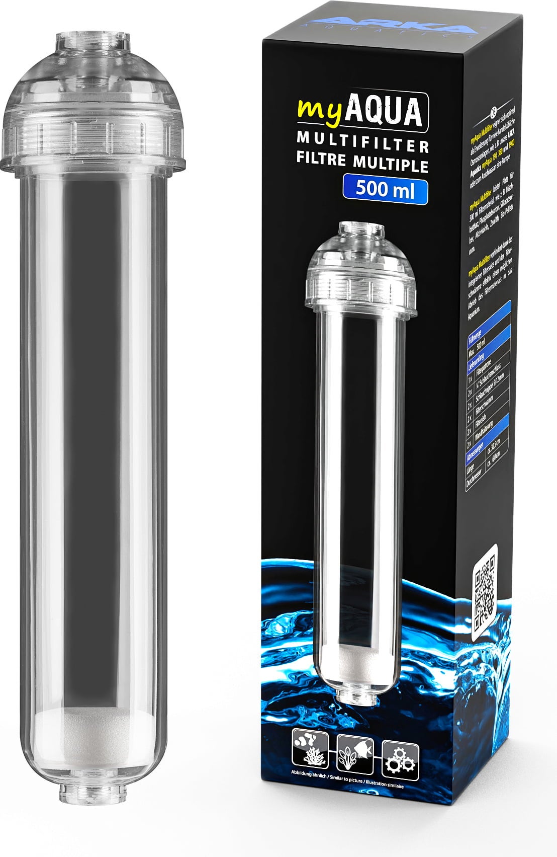 ARKA myAqua Multifilter Fassungsvermögen ca. 500 ml