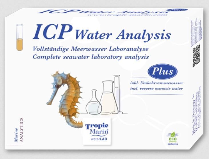 *NEU* Tropic Marin ICP Water Analysis Plus inkl. Osmosewasser (6er Set)