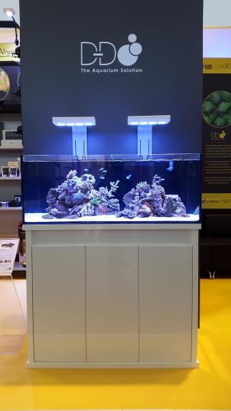 D-D Reef-Pro 1200 D-LUX White Gloss Aquarium inkl. Beleuchtung, Riffaufbau, Salz D-D Reef-Pro 1200 D-LUX White Gloss Aquarium inkl. Beleuchtung, Riffaufbau, Salz