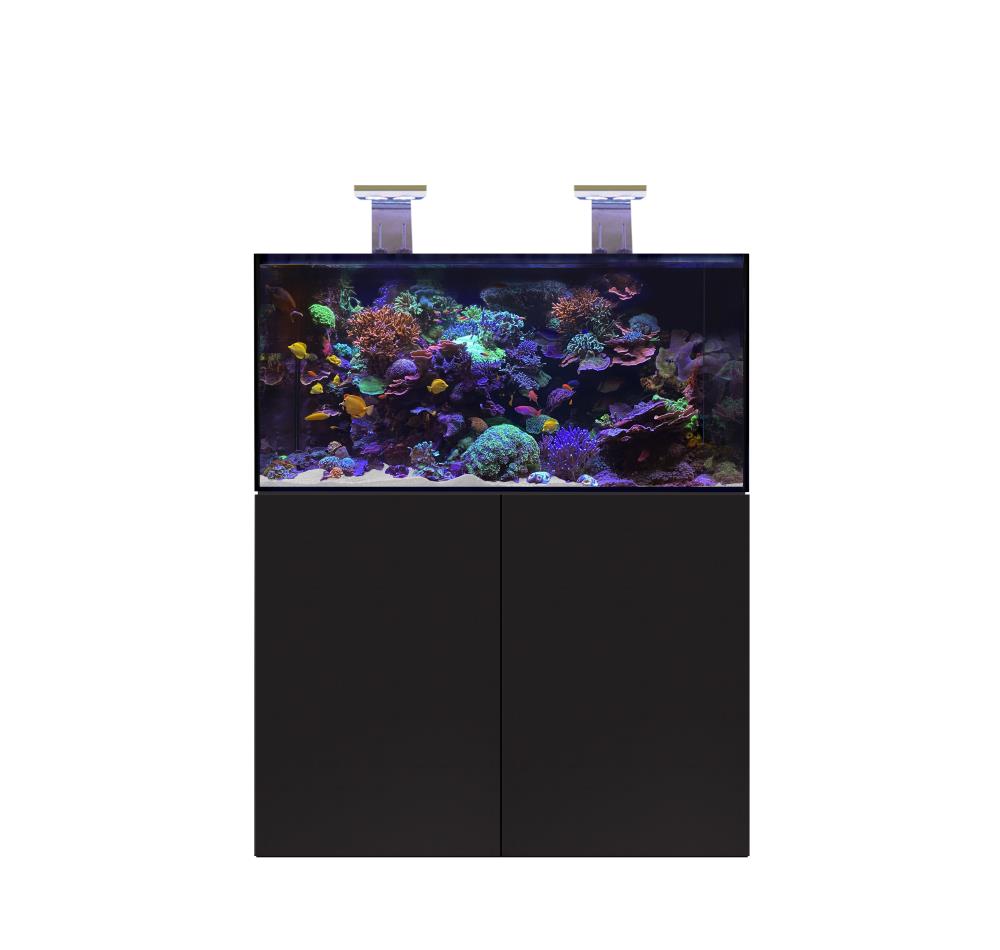 D-D AQUA-Pro Reef 1200 Holzschrank Black Gloss Aquariumsystem 120x60x56cm